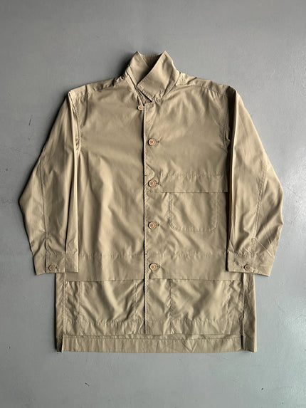 ISSEY MIYAKE MEN - 2000s OVERSIZED SHACKET WITH SEMI CONCEALED POCKET