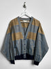 ITALIAN LABEL 1980s LINEN BLOUSON JACKET