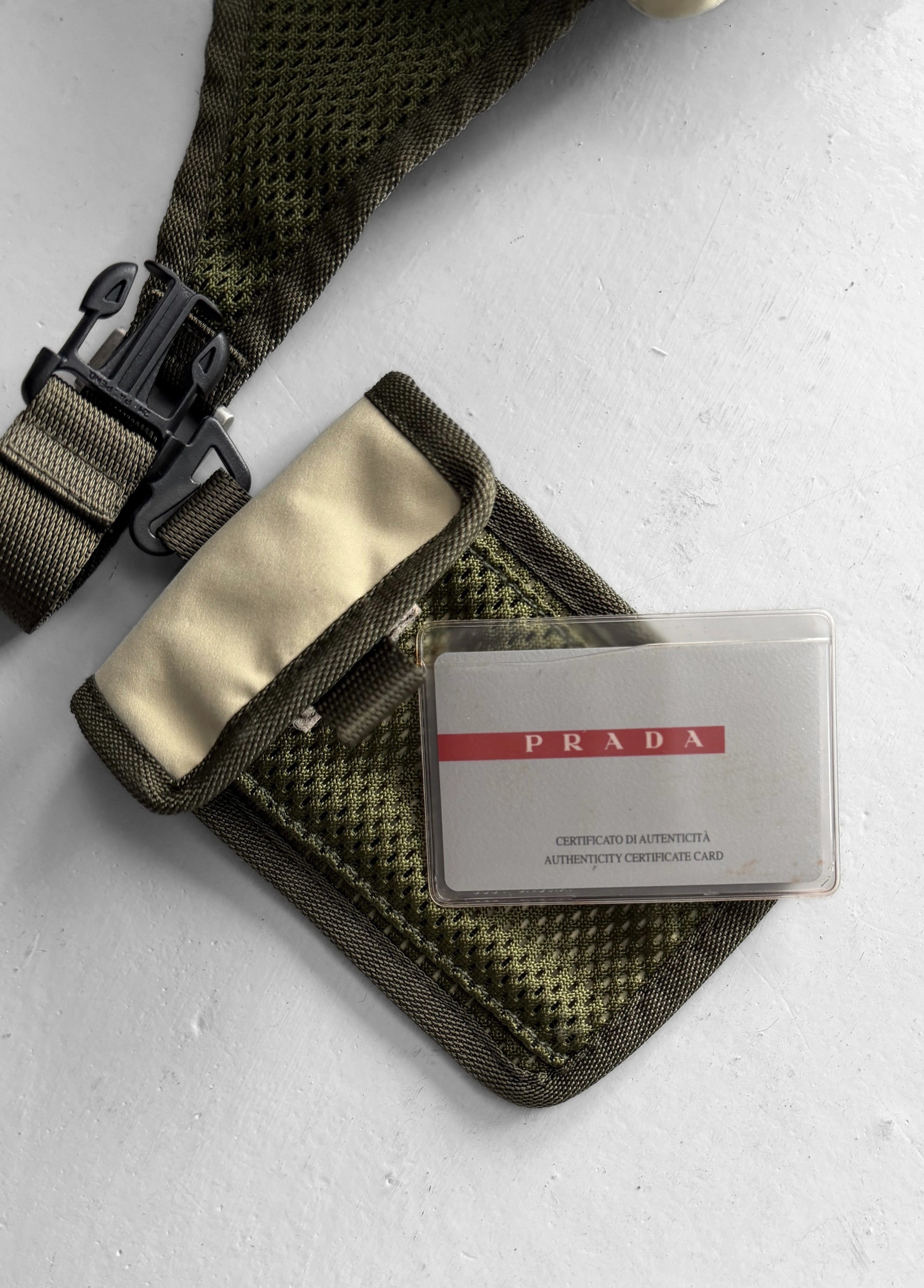 PRADA - early 2000s TECHNICAL HARNESS BAG