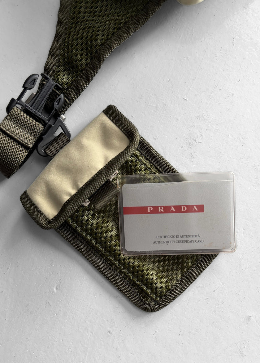 PRADA - early 2000s TECHNICAL HARNESS BAG
