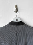 ITALIAN LABEL 1980s PINSTRIPED BLOUSON JACKET