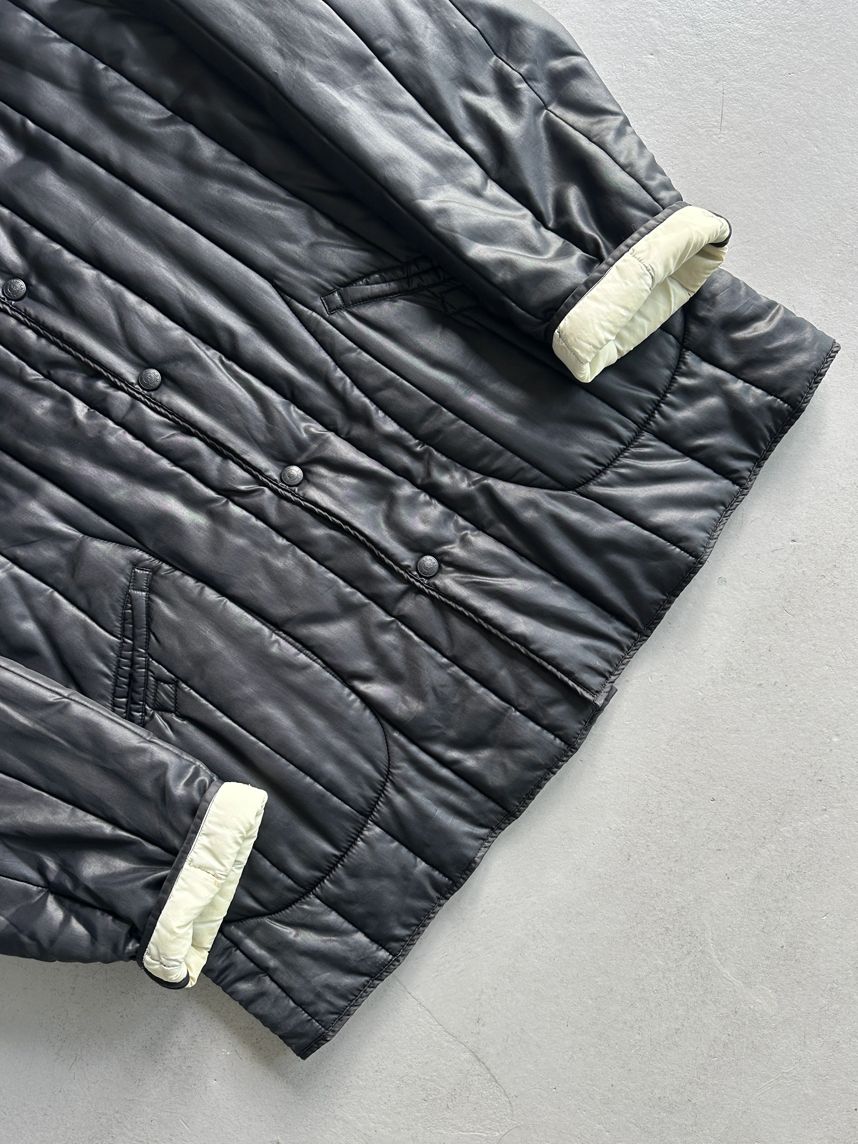 ARMANI JEANS - 1990s PADDED QUILTED JACKET