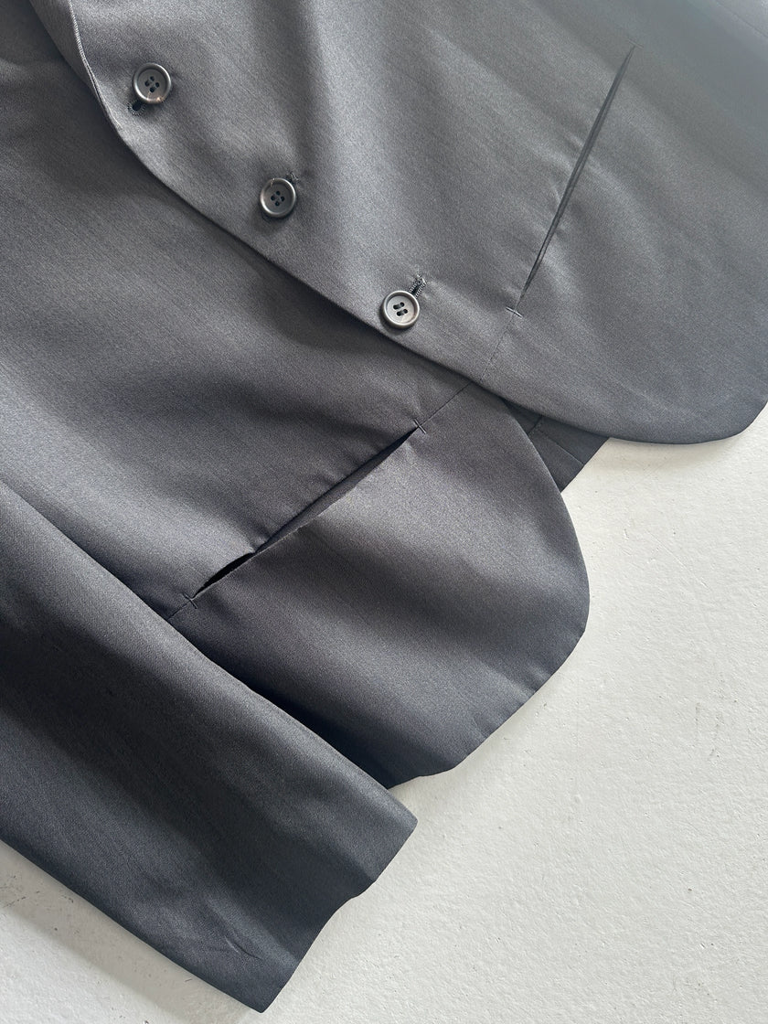 YOHJI YAMAMOTO Y's - A/W 2012 SLIT OPENING BLAZER