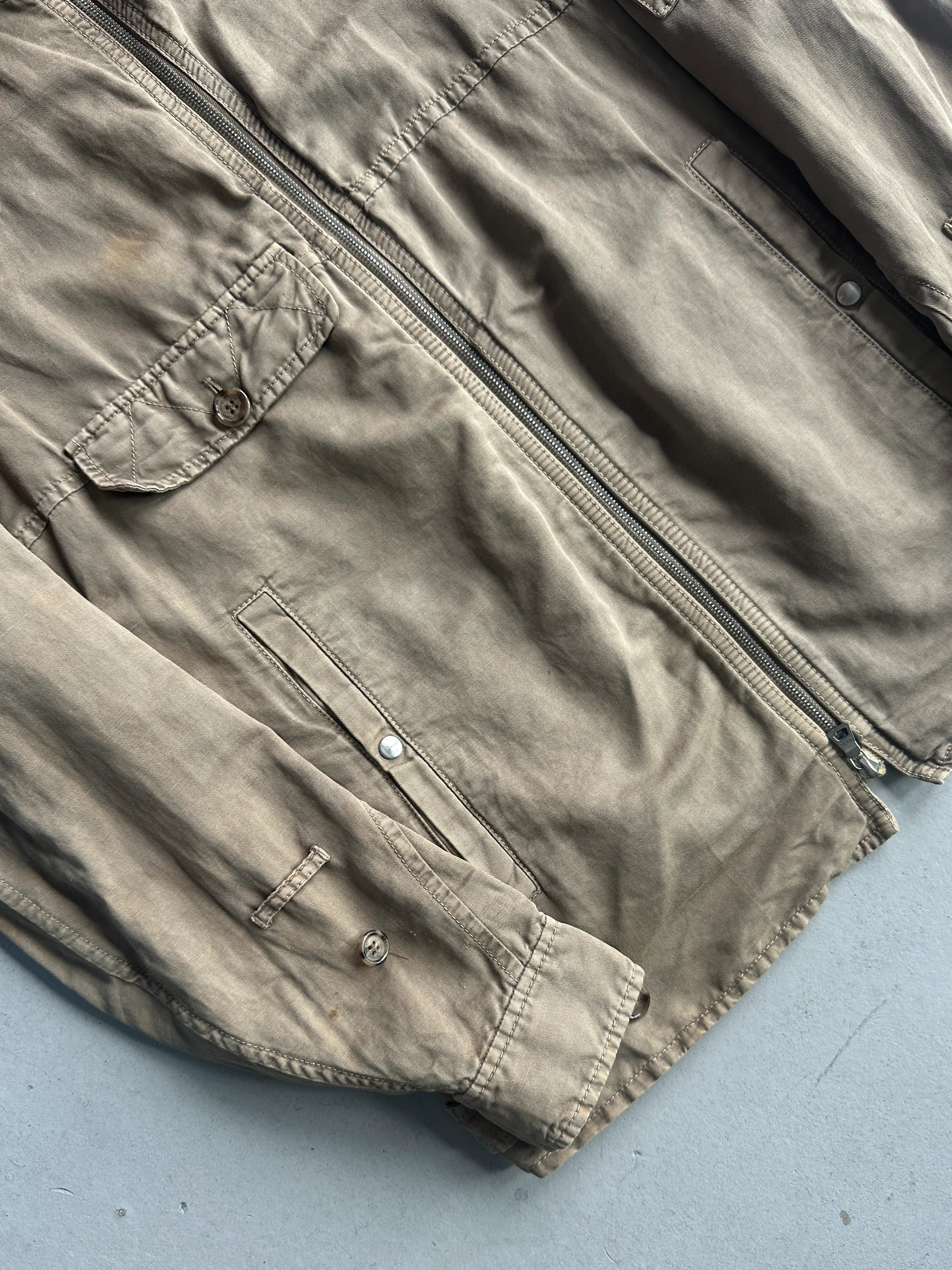 PRADA LINEA ROSSA - 2000s DECONSTRUCTED LIGHT JACKET