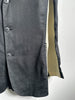 JEAN PAUL GAULTIER - 1990s PANELED LINEN BLAZER WITH CONTRASTING MESH PANELS