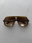 GUCCI - 2010s OVERSIZED AVIATOR SUNGLASSES