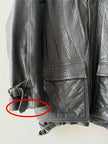 MARITHÉ & FRANÇOIS GIRBAUD X COMPAGNIE DES MONTAGNES & DES FORÊTS - 1980s LEATHER JACKET