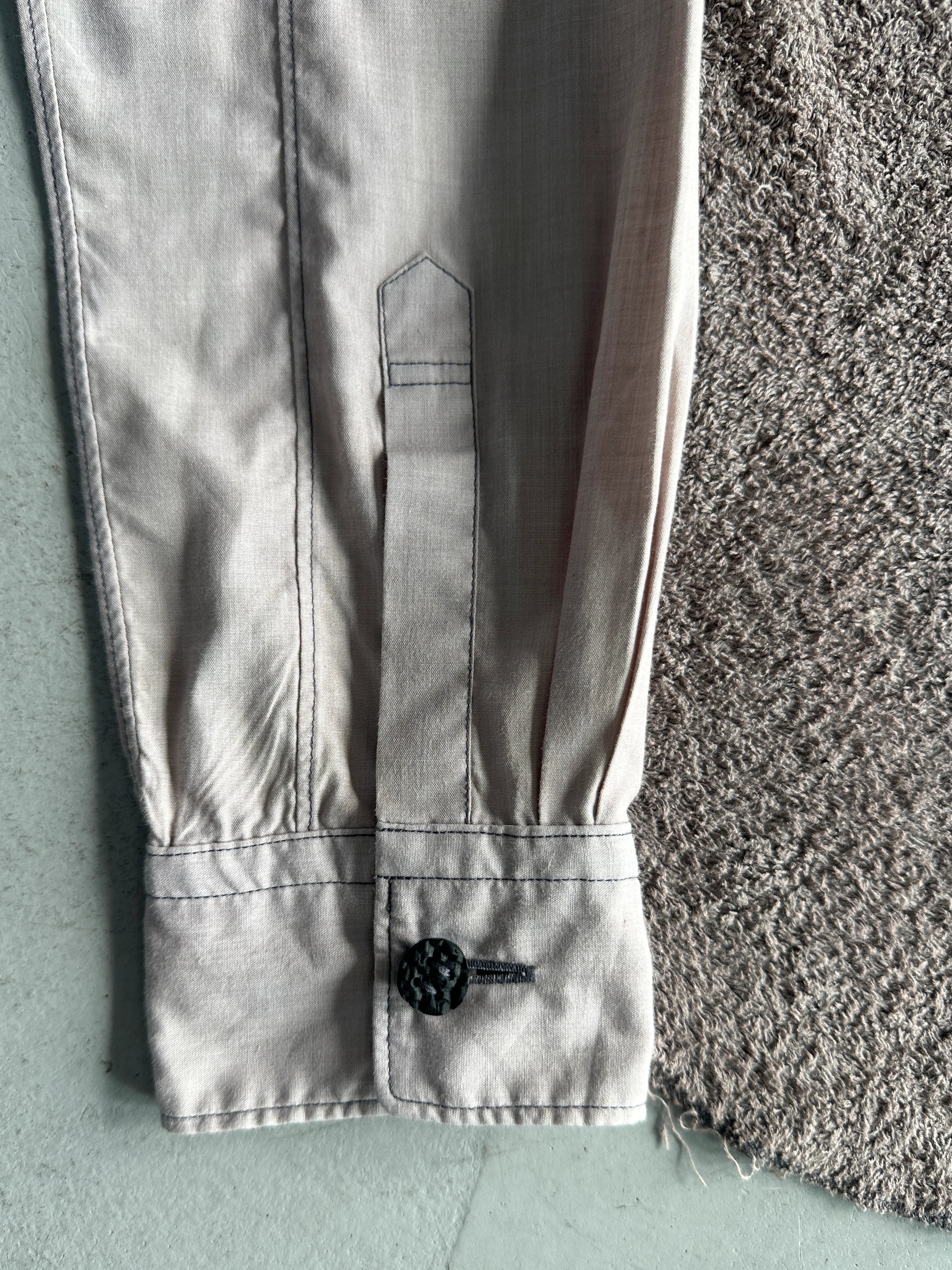 COMME DES GARÇONS HOMME PLUS - S/S 2013 TERRY CLOTH FRONT SHIRT