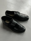 YOHJI YAMAMOTO  SACSNY Y'SACCS - 2000s MONK STRAP LEATHER SHOES