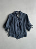 MARITHÉ + FRANÇOIS GIRBAUD -  S/S 2010 DECONSTRUCTED HEM BUTTONED BLOUSE