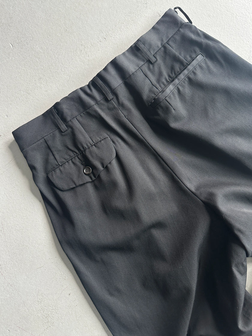 COMME DES GARÇONS - A/W 1998 FRONT PLEATS TAILORED TROUSERS