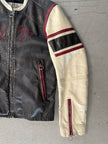 DIESEL- 1990s LEATHER BIKER JACKET