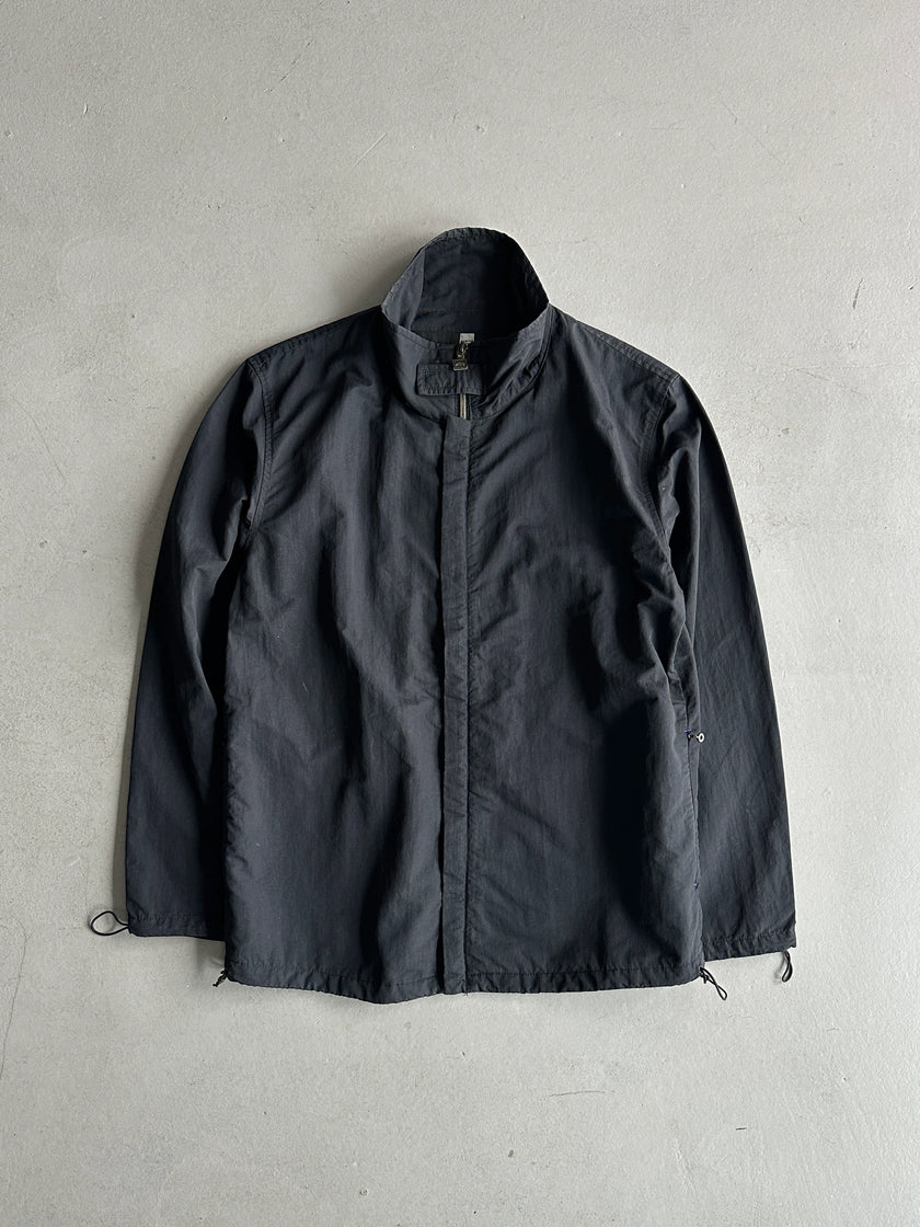 MARITHÉ + FRANÇOIS GIRBAUD - 1990s LIGHTWEIGHT ZIP UP JACKET WITH VELCRO TAB AT COLLAR