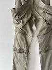 GAETANO NAVARRA - S/S 2004 2 IN 1 TROUSERS SHORTS WITH ZIP DETAILS