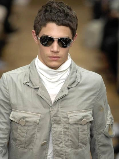 KIMINORI MORISHITA - S/S 2008 LIGHT JACKET WITH GLASSES POUCH