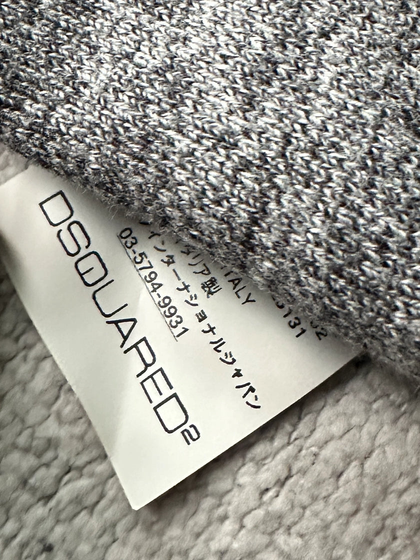 DSQUARED2 - 2011 CHUNKY KNIT COLLAR ZIPPED SWEATER