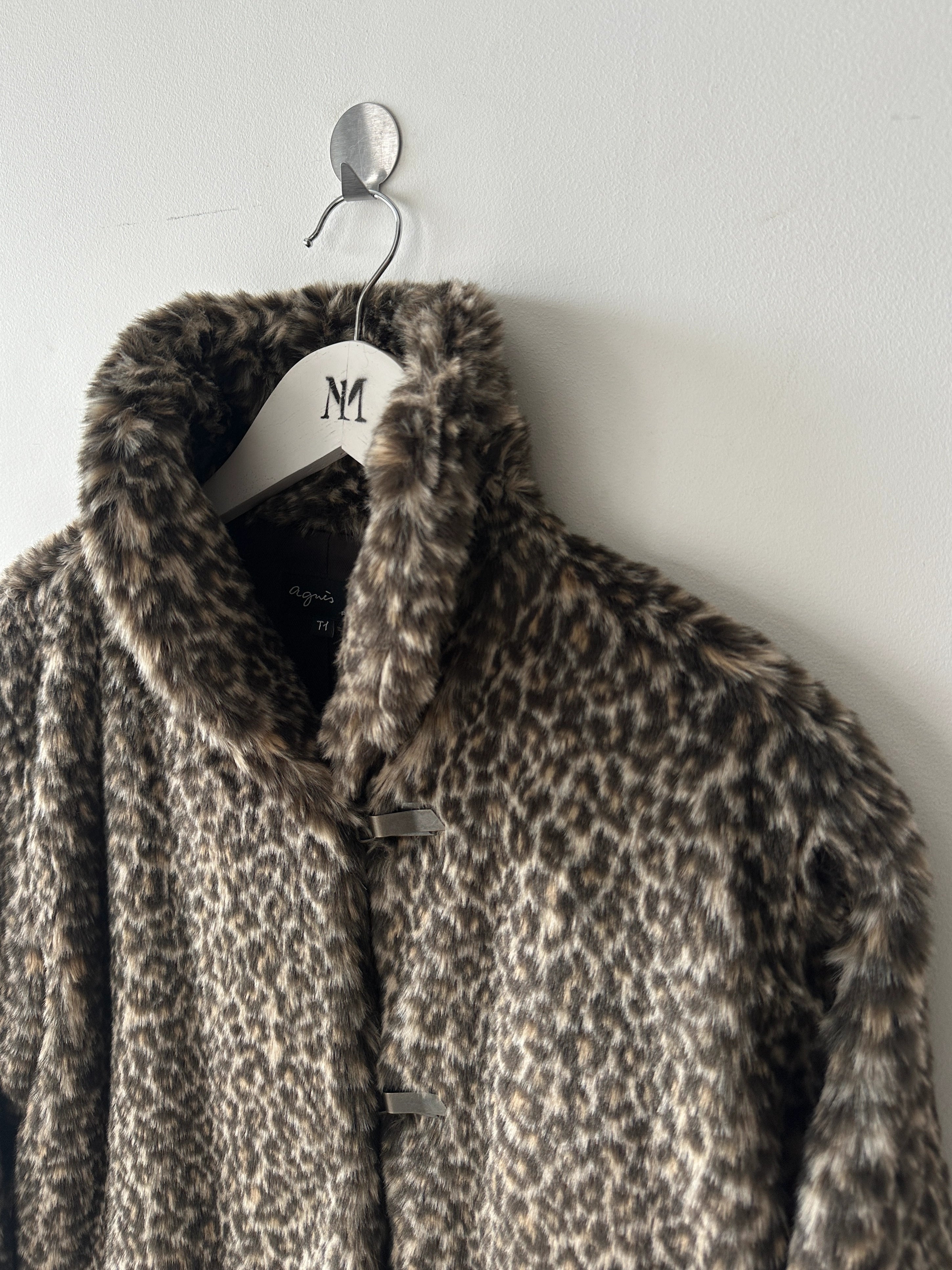 AGNÈS B. - 2000s FAUX FUR JACKET