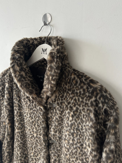AGNÈS B. - 2000s FAUX FUR JACKET