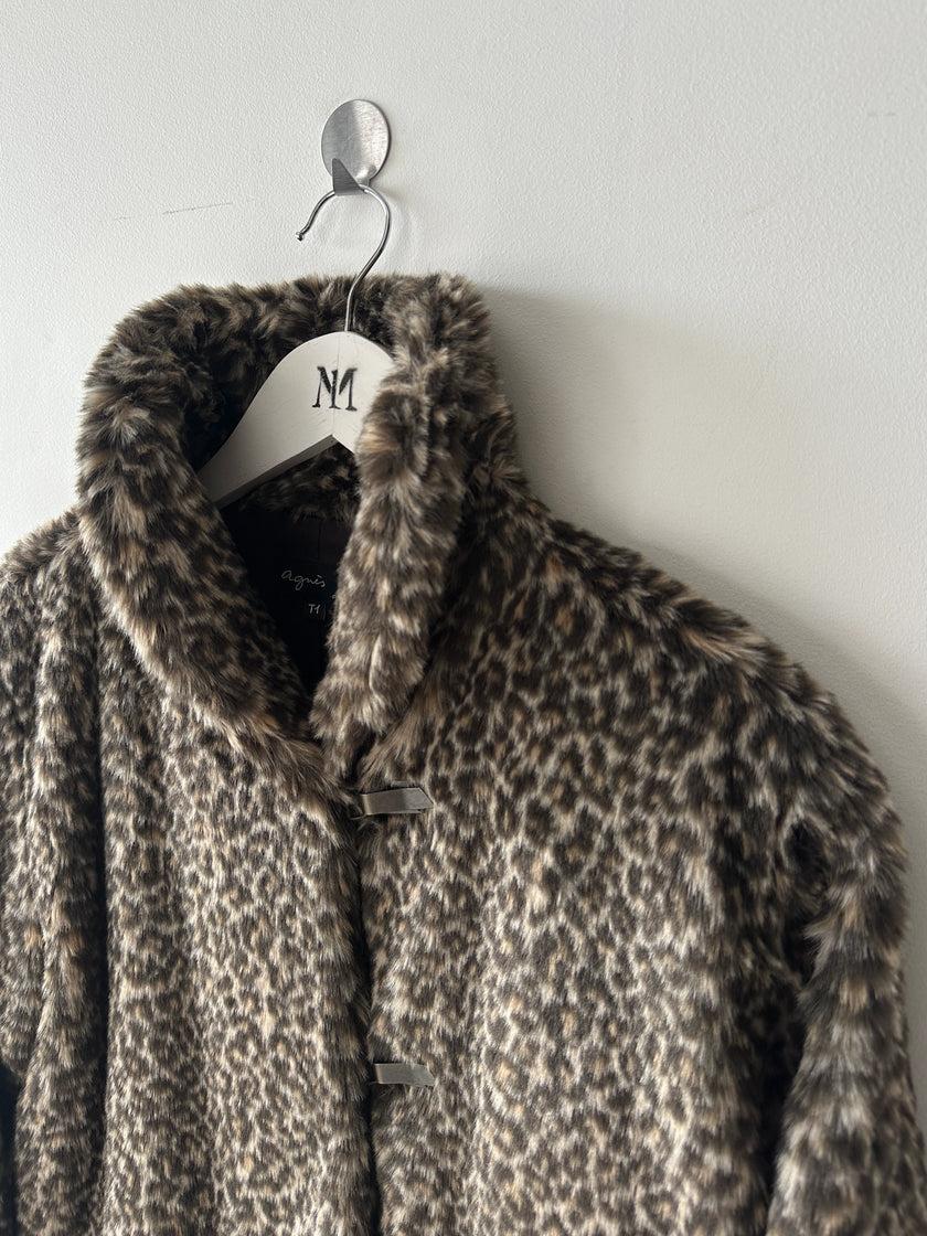 AGNÈS B. - 2000s FAUX FUR JACKET
