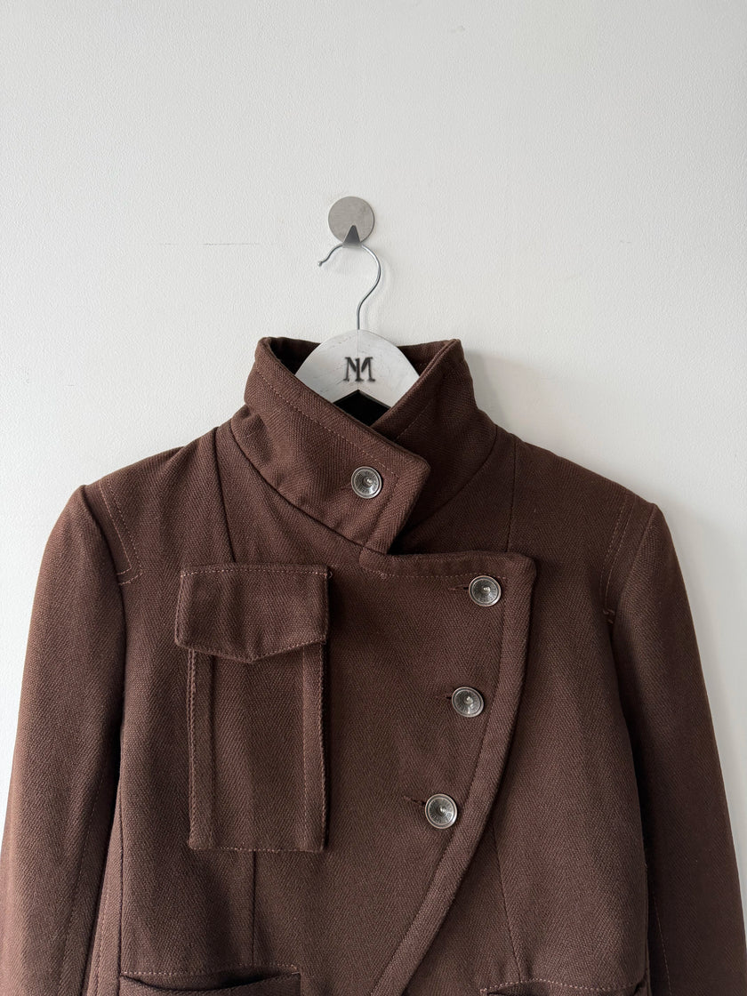 PLEIN SUD - early 2000s CROP FIT MAJORETTE JACKET