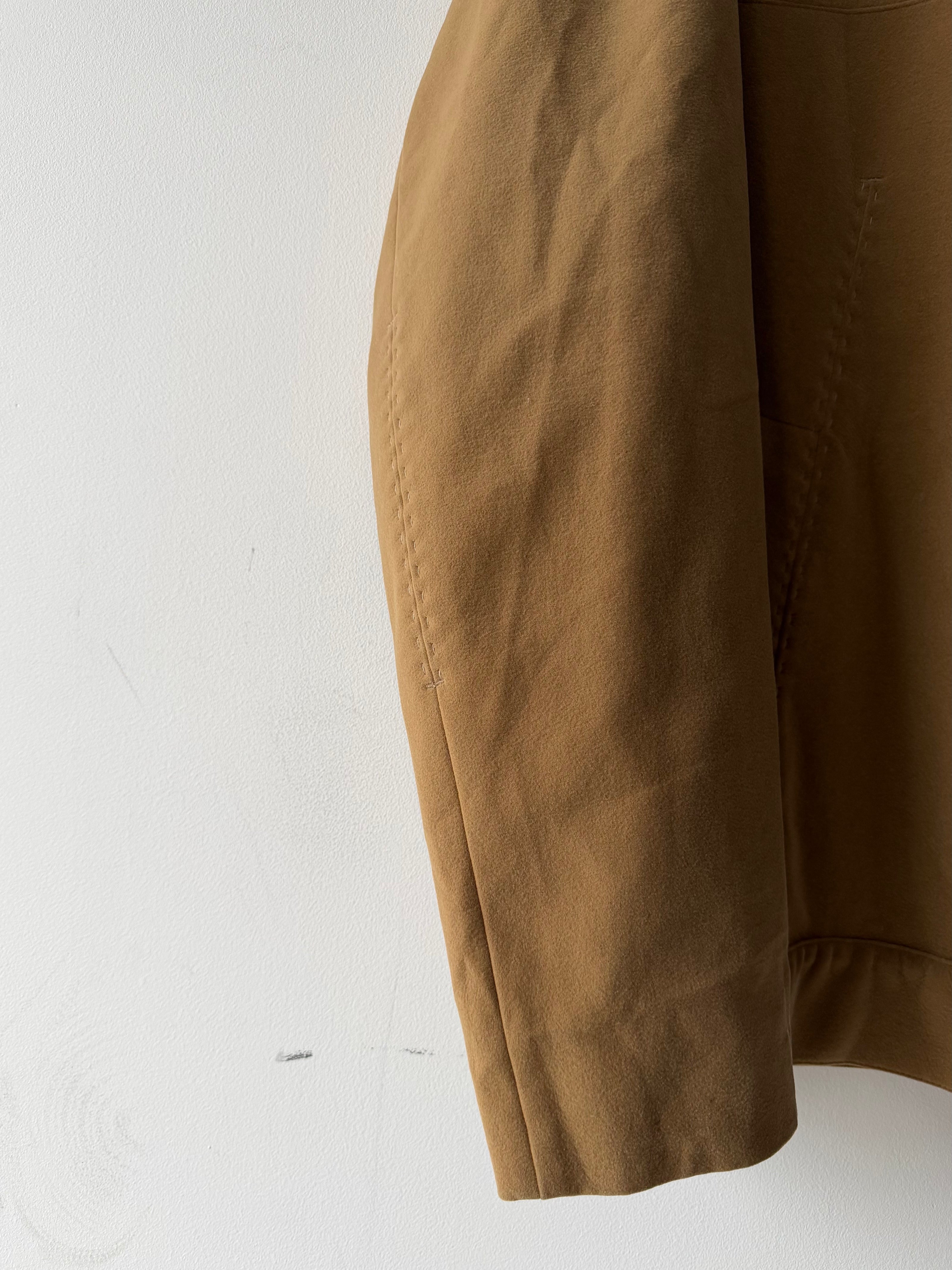 GIANFRANCO FERRÉ - 1990s STAND COLLAR STRAIGHT FIT JACKET WITH STITCHING DETAILS