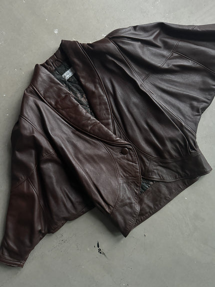 1980s BATWING LEATHER JACKET