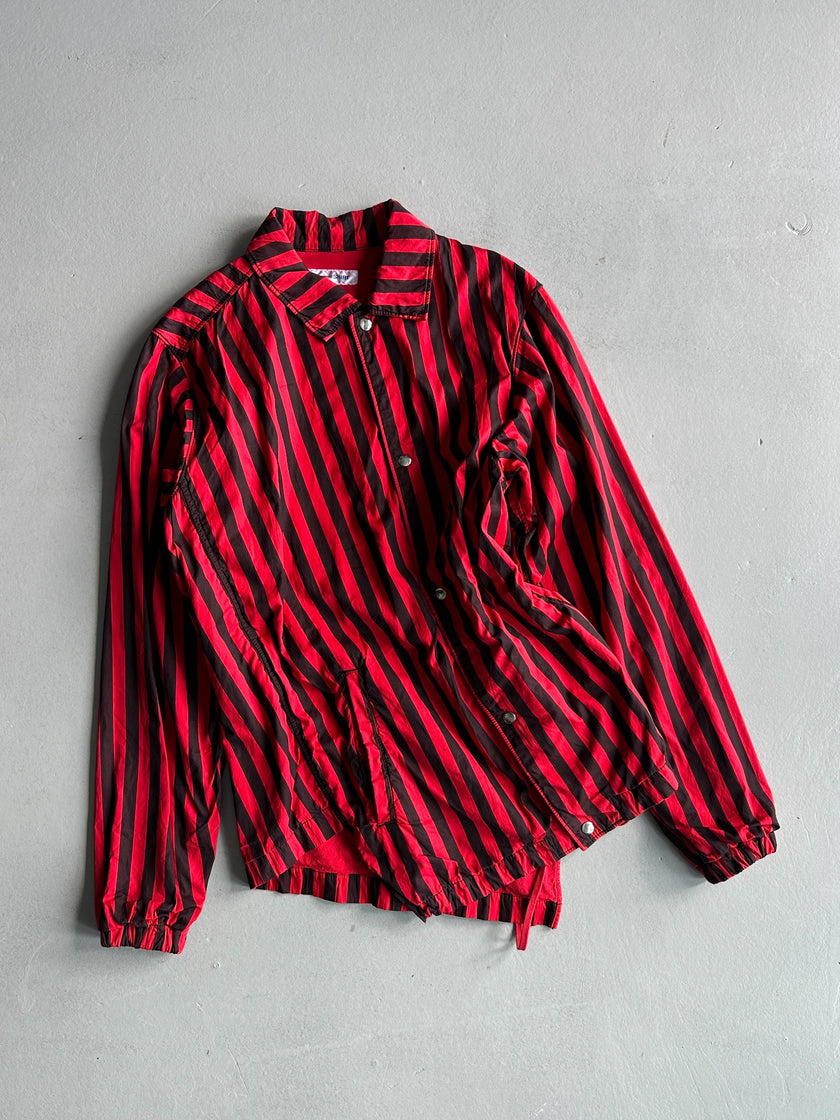 COMME DES GARÇONS - S/S 2012 ASYMMETRICAL STRIPED SHIRT JACKET
