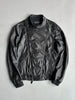 EMPORIO ARMANI - S/S 2009 ASYMMETRIC DOUBLE ZIP SOFT LEATHER JACKET