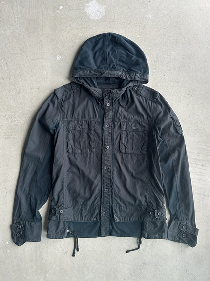 PPFM - 1990s MULTIPOCKET HOODED SHACKET