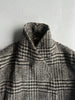 VALENTINO - 1980s BOXY FIT SHAWL COLLAR DOUBLE BREASTED PLAID JACKET
