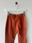 GIANFRANCO FERRÉ - early 2000s FAUX LEATHER TROUSERS