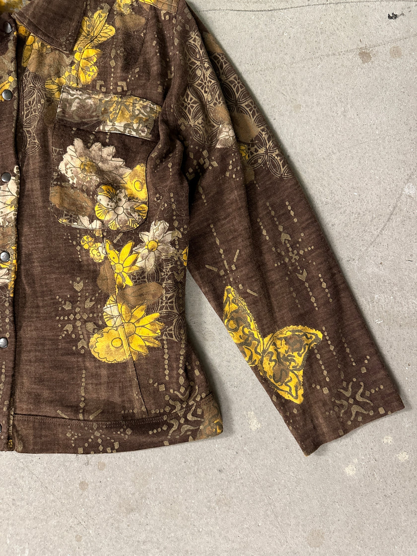 VINTAGE CO-ORD SET - SHIRT AND SKIRT