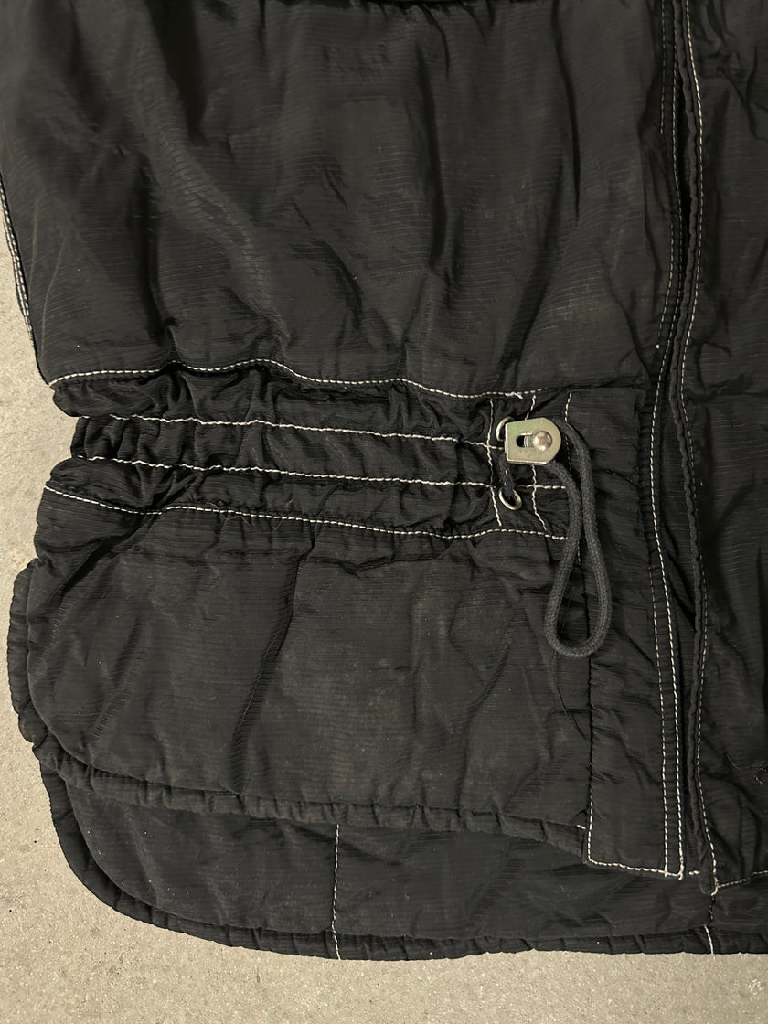 JET SET SKI - 1990s PARACHUTE PUFFER GILET