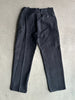 1990s UTILITY TROUSERS WITH DOUBLE ZIP FRONT