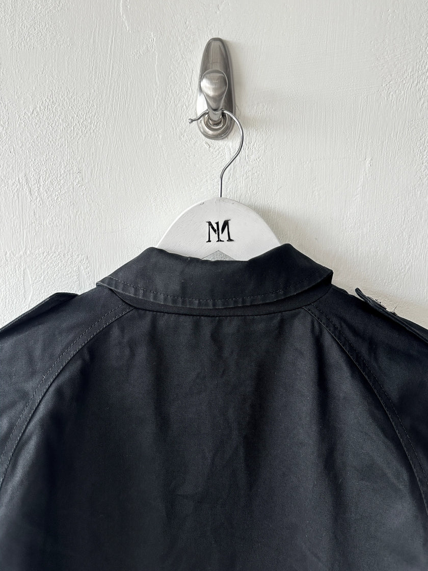 GIANFRANCO FERRÉ - S/S 2008 STRAIGHT FIT JACKET WITH OVERSIZED THROAT FLAP