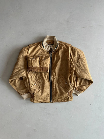 BONEVILLE BY MASSIMO OSTI 1980s BOMBER JACKET