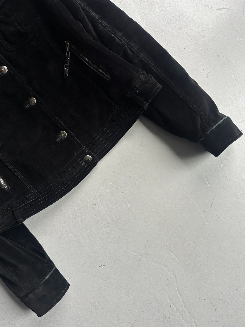 C’N’C COSTUME NATIONAL - F/W 2006 MULTI POCKET VELVET JACKET