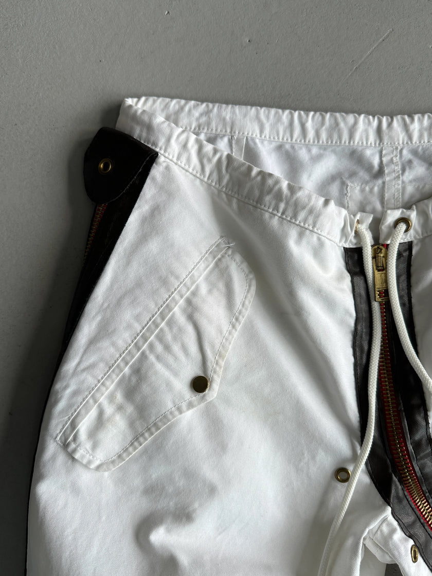 DSQUARED2 - S/S 2002 ZIPPED LEG CARGO TROUSERS