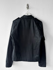 GIANFRANCO FERRÉ - S/S 2008 STRAIGHT FIT JACKET WITH OVERSIZED THROAT FLAP