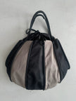 ISSEY MIYAKE PLEATS PLEASE - early 2000s MESH BALLOON TOTE BAG