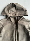 PLANTATION ISSEY MIYAKE -  1990s HOODED TRENCH COAT