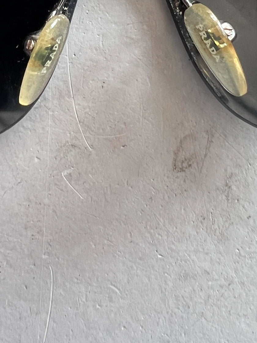 PRADA - 1990s SHIELD SUNGLASSES