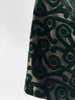 PRADA - F/W 2009 DEVORE VELVET KNEE LENGTH SKIRT