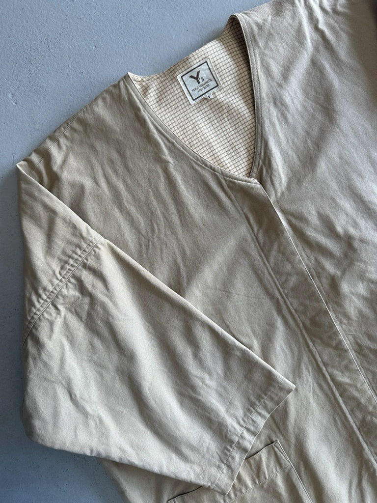 YOHJI YAMAMOTO Y'S - 1970s REVERSIBLE BUTTONED TUNIC