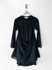 COMME DES GARÇONS - F/W 2021 ASYMMETRIC DRESS WITH MESH OVERLAY