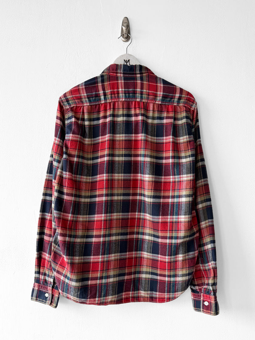 COMME DES GARÇONS - A/W 2010 PLAID CHECK LONG SLEEVE SHIRT