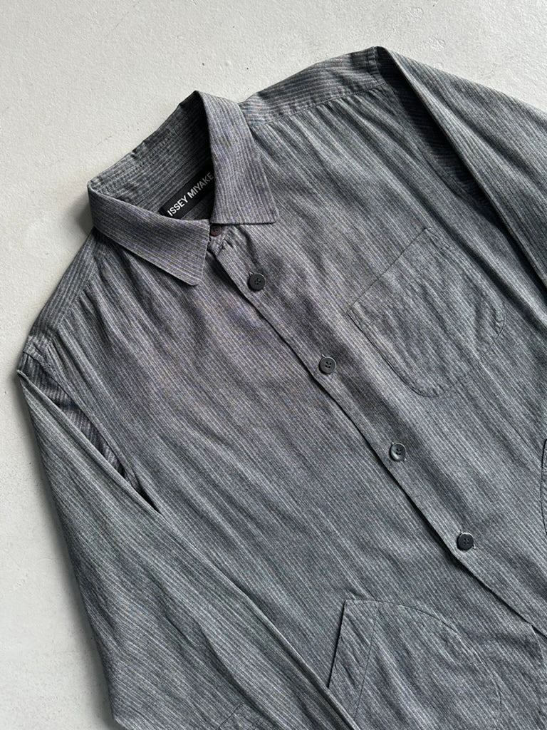 ISSEY MIYAKE - F/W 2011 ANGULAR POCKET LONG SLEEVE SHIRT