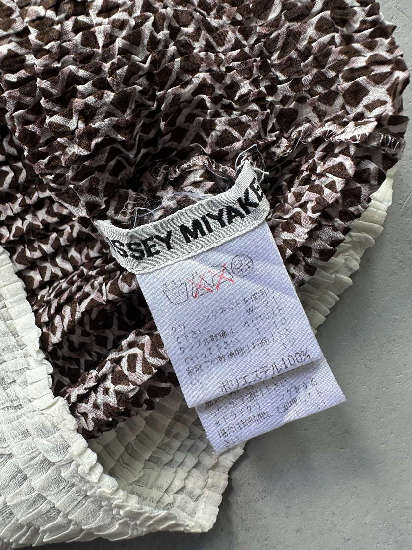 ISSEY MIYAKE - F/W 1998 CROP FIT LONG SLEEVE TOP