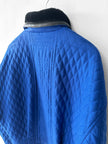 ISTANTE by GIANNI VERSACE - early 1990s CROP FIT BOMBER JACKET WITH CONTRASTING PLUSH COLLAR