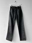 JEAN PAUL GAULTIER OBJECT - 1990s LEATHER TROUSERS